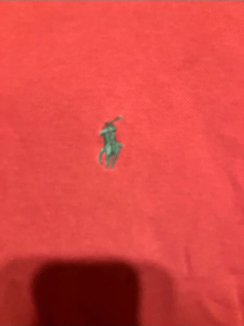 Ralph Lauren Men’s 2XL Brick Red Polo Shirt with Green Pony